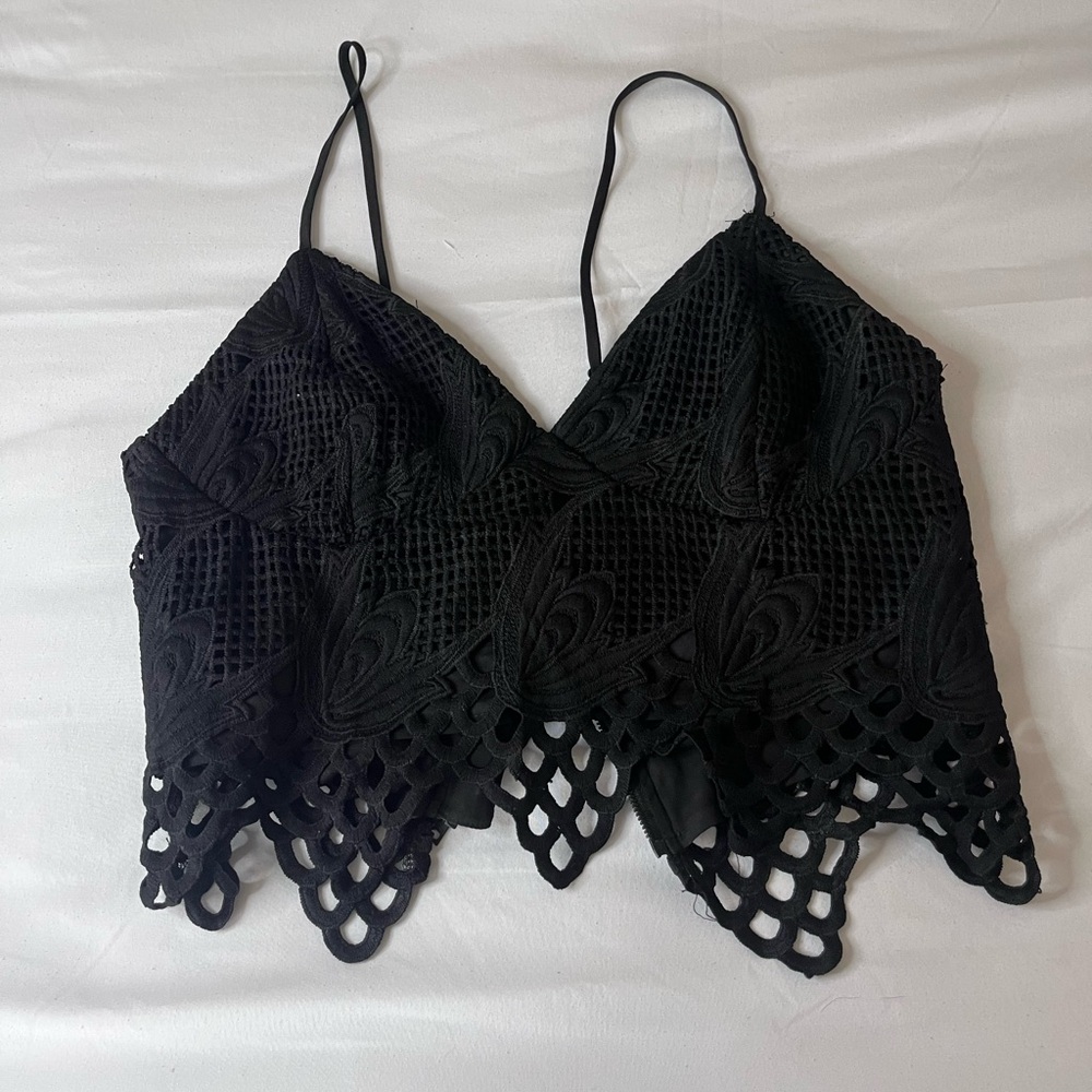 Laced corset top